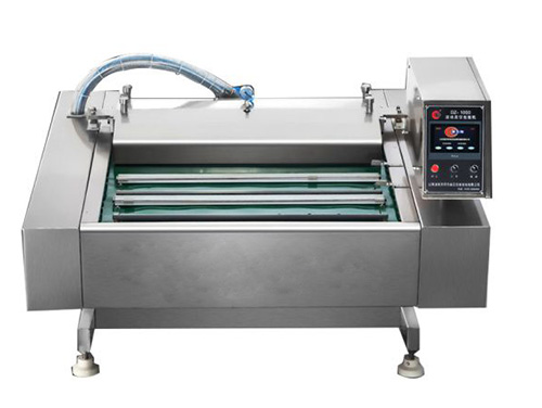 Automatic positioning rolling double seal vacuum packaging m